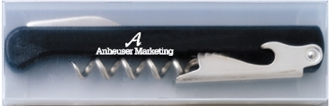 Waiter's Corkscrew Plastic Folding Frosted Box