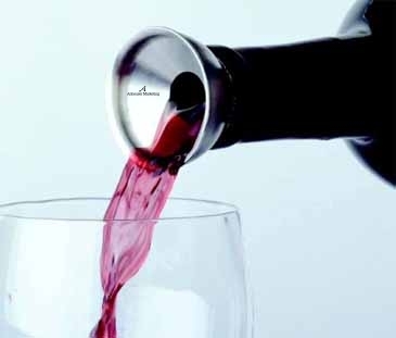 Stainless Steel Dripless Pourer™ & Stopper
