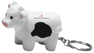 Milk Cow Stress Reliever Key Chain