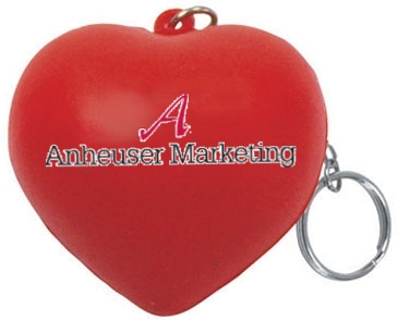 Valentine Heart Stress Reliever Key Chain